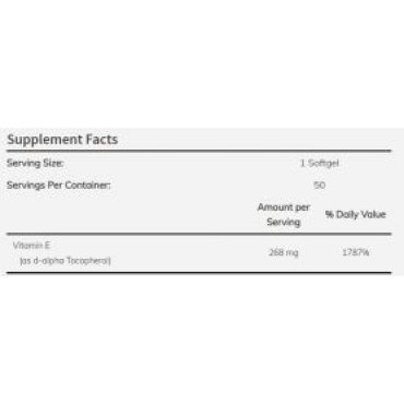 Now foods - Natural E-400 100 caps Now foods